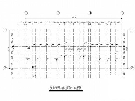 大厦顶层蓬莱会所钢结构施工图纸（建筑施工CAD图纸） - 2