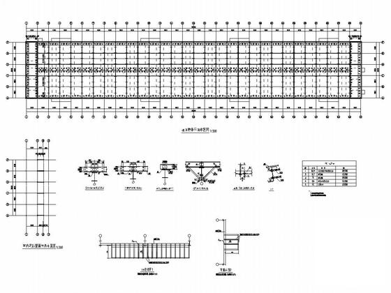 30米跨门式刚架结构科技创业孵化园厂房结构CAD施工图纸（建筑图纸） - 4