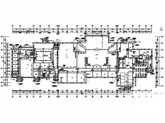 旅游公司3层接待中心建筑施工CAD图纸 - 3