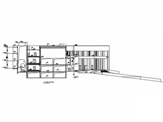 玄武湖国际大酒店3层酒店大堂建筑施工CAD图纸(卫生间大样) - 2