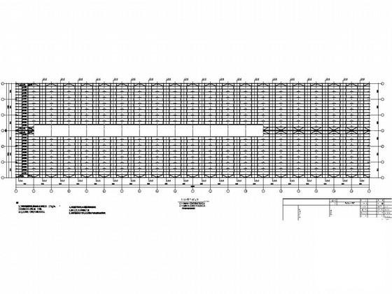 单层钢结构车间厂房结构CAD施工图纸 - 4
