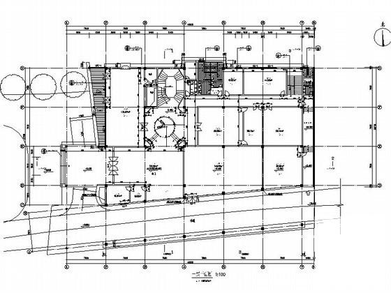 玄武湖国际大酒店2层酒店会所建筑施工CAD图纸(卫生间大样) - 3