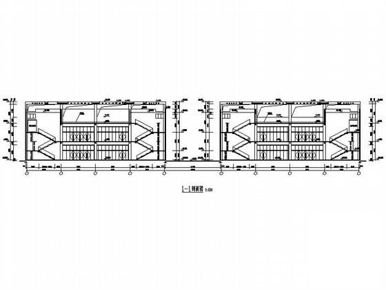 高校2层食堂建筑CAD施工图纸(节能设计说明) - 2