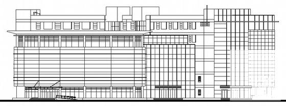 6层高级会所建筑CAD施工图纸(卫生间详图) - 1