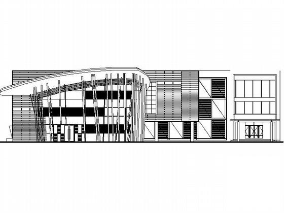 六班幼儿园及会所建筑方案设计图纸(平面图) - 1