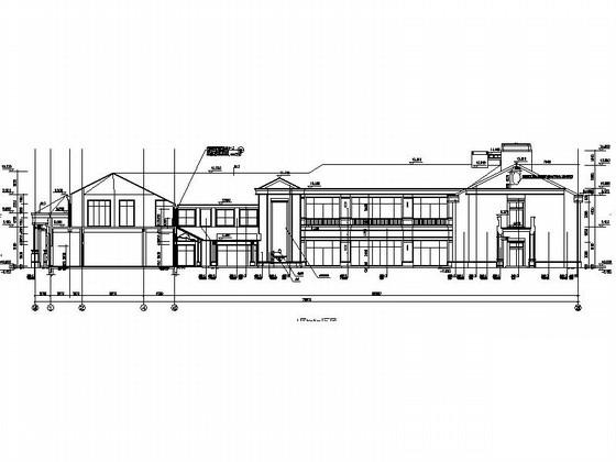 欧式风格两层会所建筑施工CAD图纸（国内知名地产）(门窗大样) - 2