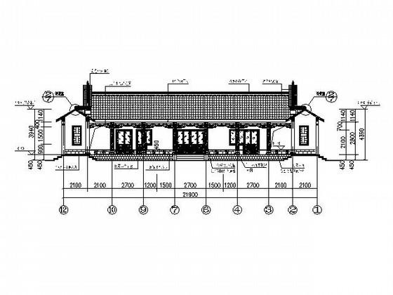 山庄高档私人茶社休闲度假园建筑施工CAD图纸 - 2
