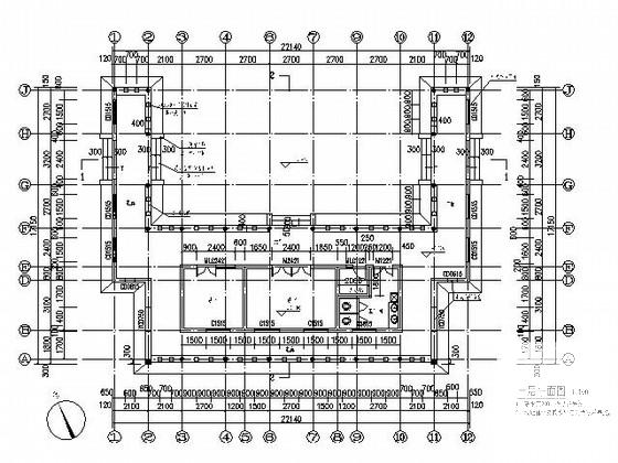 山庄高档私人茶社休闲度假园建筑施工CAD图纸 - 3