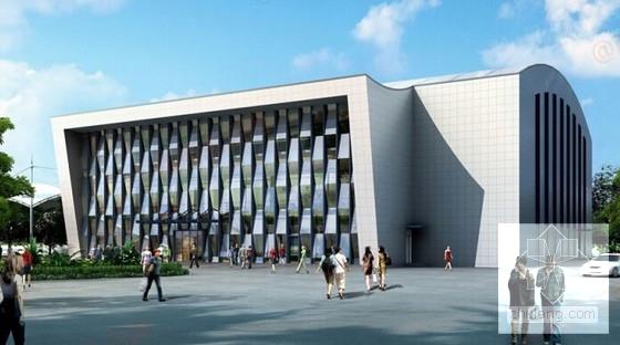 网架结构大跨网球中心体育馆建筑结构CAD施工图纸 - 1
