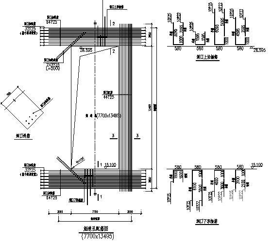 240米套筒式烟囱结构CAD施工图纸(外筒与内筒)(平面布置图) - 2