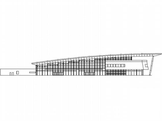 2层汽车客运站方案设计图纸（效果图纸）(混凝土框架) - 1