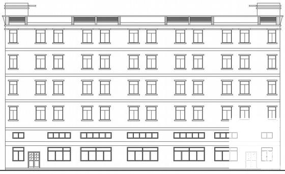 5层丙类厂房建筑结构CAD施工图纸 - 1