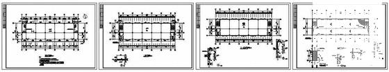 5层丙类厂房建筑结构CAD施工图纸 - 2