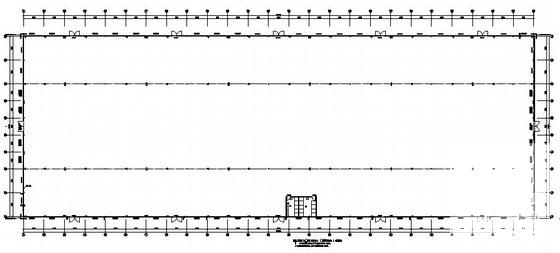 纺织厂单层厂房建筑结构CAD施工图纸 - 2