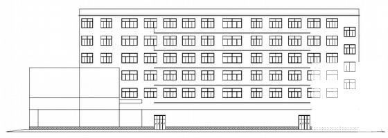 7层办公楼建筑结构CAD施工图纸 - 1