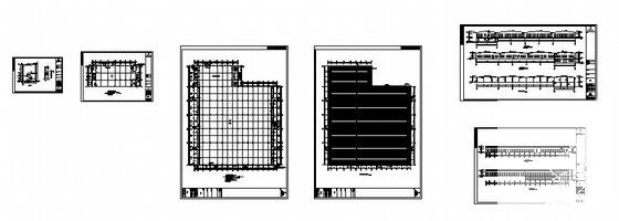 轻钢结构工业厂房建筑结构CAD施工图纸 - 2