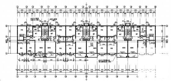 （毕业设计方案）6层砖混结构住宅楼建筑结构CAD施工图纸（附有计算书） - 3