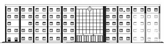 职工医院附属医院门诊楼建筑、结构CAD施工图纸（附计算书） - 1