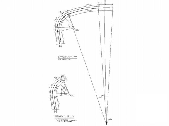 钢结构主席台结构施工图纸（建筑施工CAD图纸计算文件）(轻型门式刚架) - 4