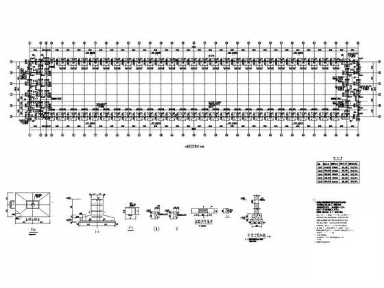 30米跨门式刚架结构科技创业孵化园厂房结构CAD施工图纸（建筑图纸） - 2
