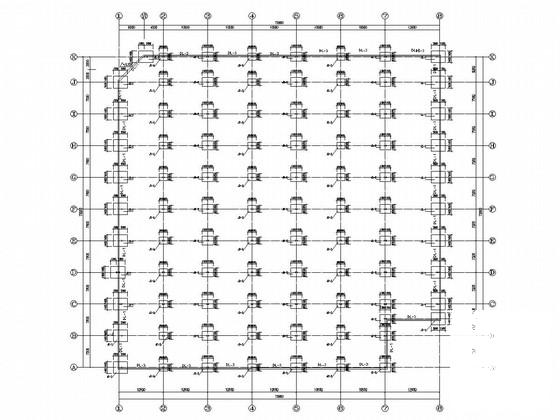 单层门式刚架结构车间厂房结构CAD施工图纸 - 1