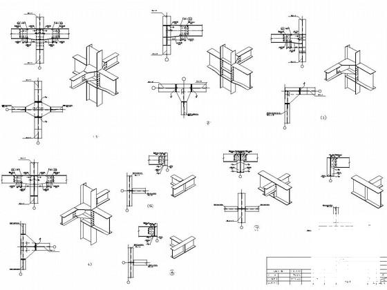 单层门式刚架结构车间厂房结构CAD施工图纸 - 3