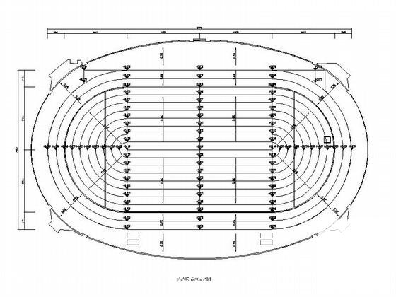 体育馆运动场CAD施工图纸 - 2