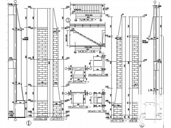 学校欧式体育馆建筑施工CAD图纸(卫生间详图) - 4