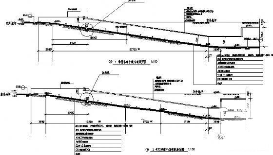 江南风格地下车库建筑方案设计CAD图纸 - 3
