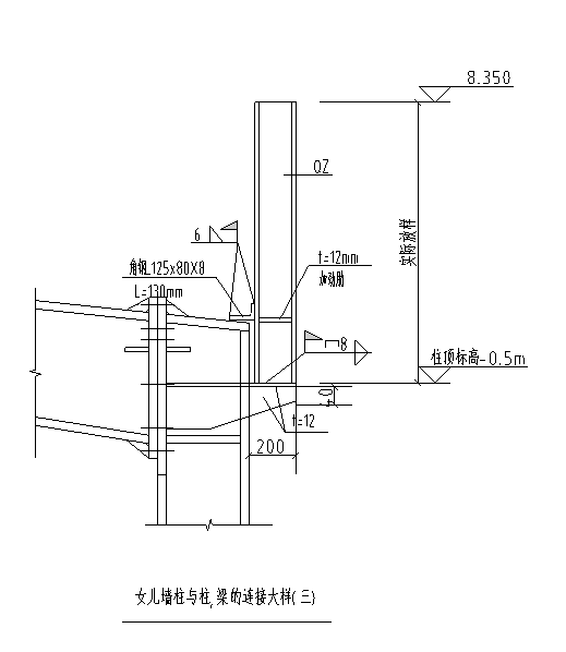 单层门式刚架结构工业厂房结构CAD施工图纸（独立基础） - 4