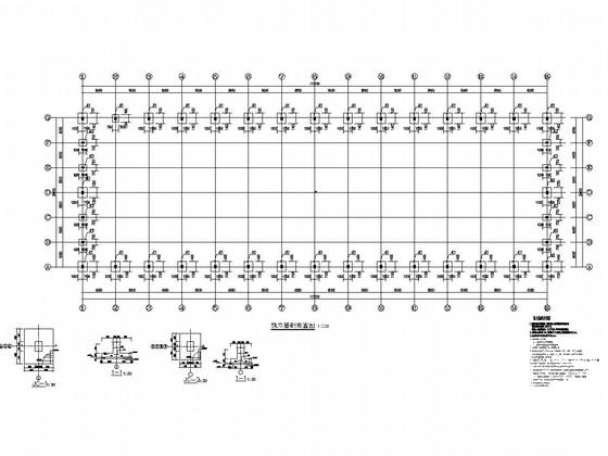 36米跨门式刚架结构厂房结构CAD施工图纸（独立基础含建筑图纸） - 2