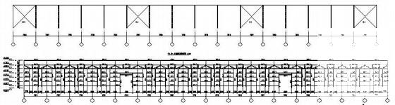 标准门式钢架厂房的建筑结构CAD施工图纸（独立基础） - 2