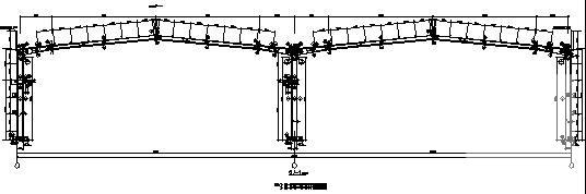标准门式钢架厂房的建筑结构CAD施工图纸（独立基础） - 3