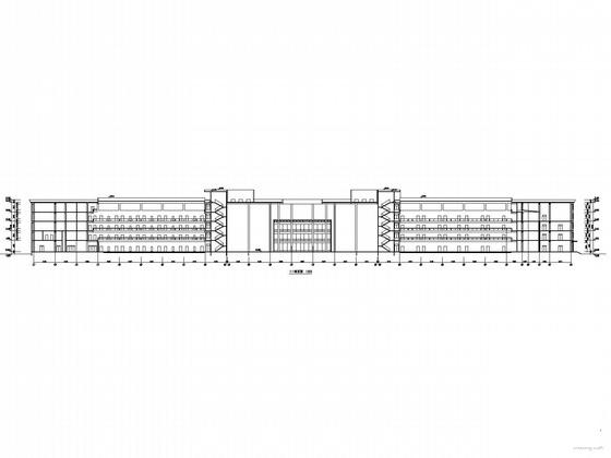 新机场综合楼建筑施工CAD图纸 - 2