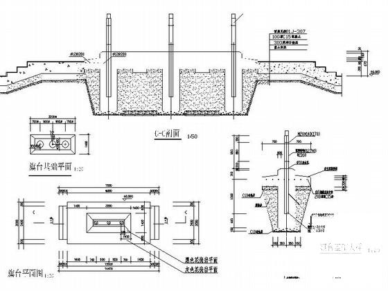 学院400米标准塑胶运动场建筑施工CAD图纸(节点详图) - 3