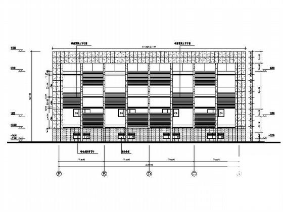 公司单层职工综合活动中心建筑施工CAD图纸 - 5
