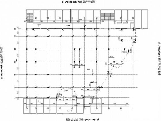 2层钢框架—轻型钢屋架结构宾馆结构CAD施工图纸(建筑设计说明) - 2