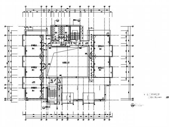 3层现代风格重点中学教学楼建筑方案设计CAD图纸 - 3