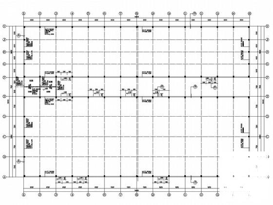 单层独立基础钢框架结构屠宰场结构CAD施工图纸 - 3