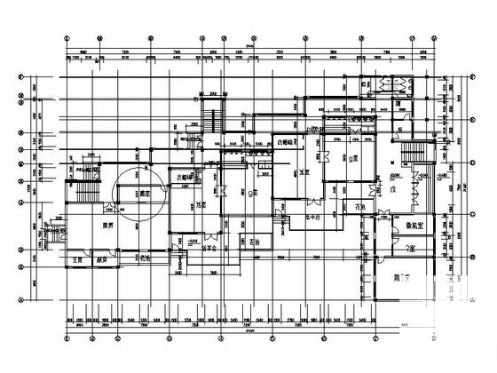 3层现代风格幼儿园设计CAD施工图纸（知名建筑设计院）(平面图) - 2