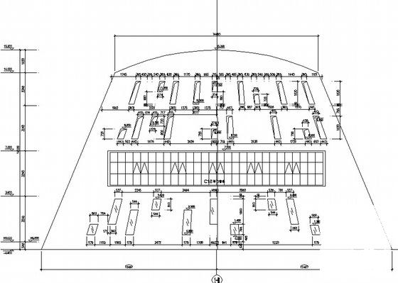 社区3层九班幼儿园建筑施工CAD图纸 - 2