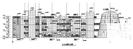 社区3层九班幼儿园建筑施工CAD图纸 - 4
