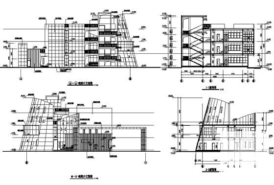 社区3层九班幼儿园建筑施工CAD图纸 - 5