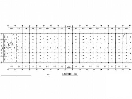 两层门刚结构造型车间建筑结构CAD施工图纸（独立基础） - 3