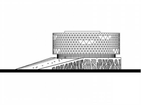 大型现代图纸文信息中心建筑设计方案扩初（知名设计院） - 1