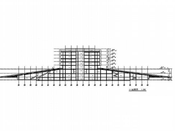 大型现代图纸文信息中心建筑设计方案扩初（知名设计院） - 2