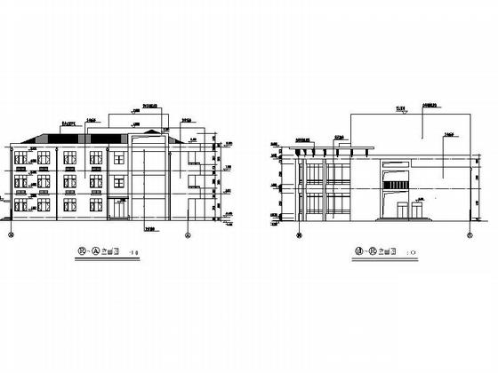 21班3层新中式幼儿园建筑施工CAD图纸(节点详图) - 5