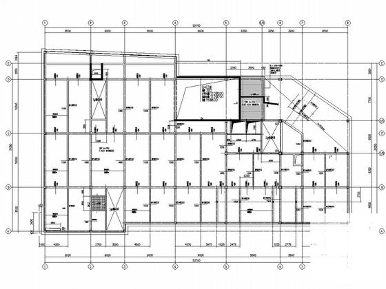 8层钢框架结构电影院结构CAD施工图纸（建施）(人防口部大样) - 4