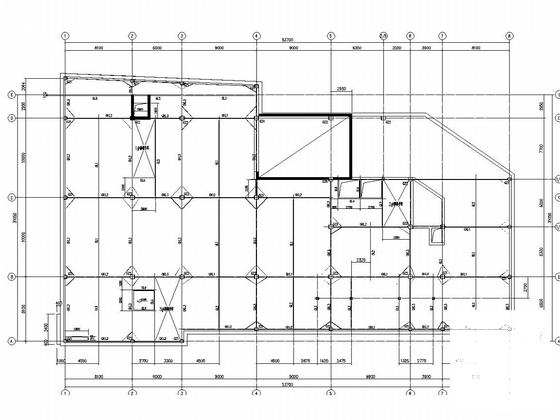 8层钢框架结构电影院结构CAD施工图纸（建施）(人防口部大样) - 5
