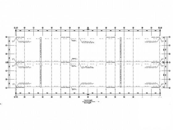 带悬挑造型全钢结构设备厂房建筑结构CAD施工图纸（独立基础） - 3